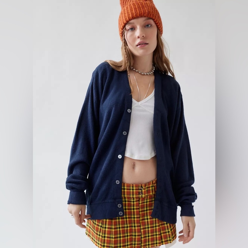 Urban Renewal Vintage Golf Cardigan